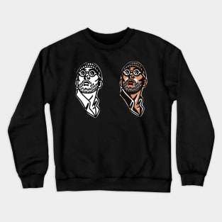 Léon film Jean reno - Digital Drawing - Color Crewneck Sweatshirt